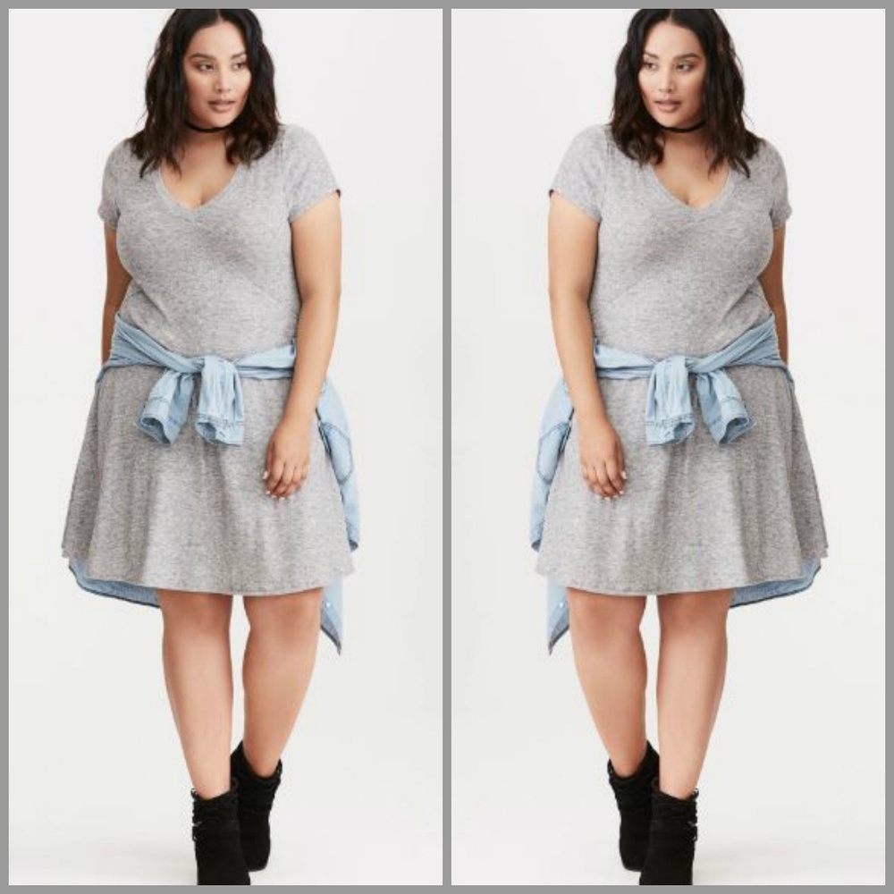 Torrid Hacci Knit Trapeze Dress 00